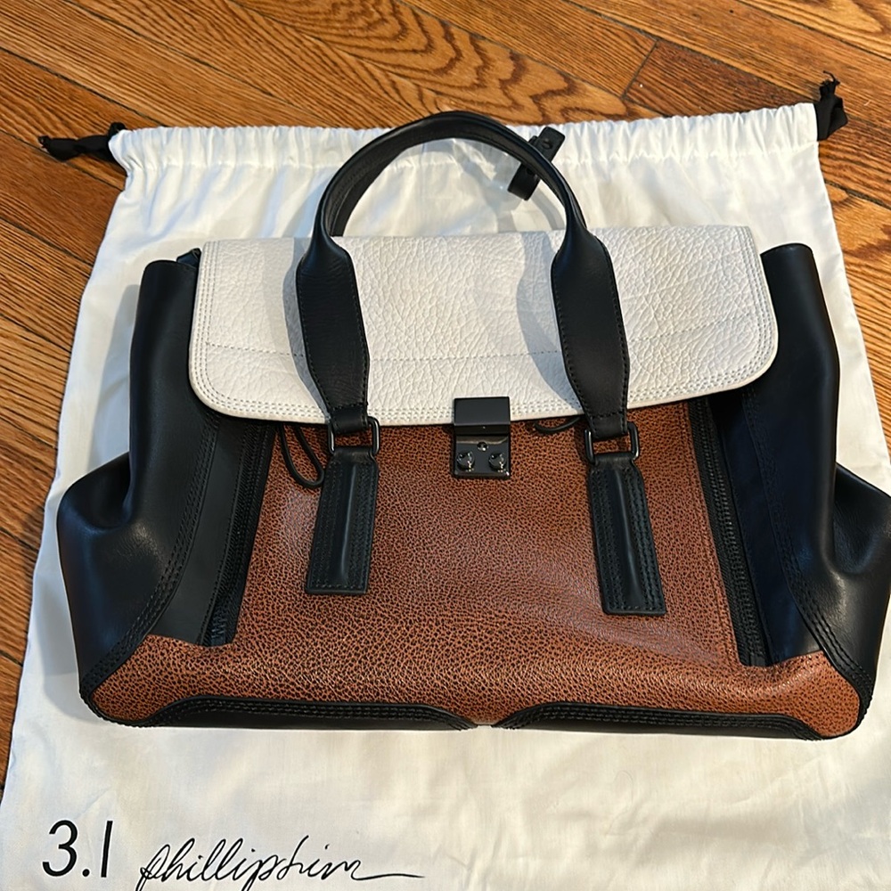 New unused Phillip Lim Multi-tonal Medium Pashli Satchel